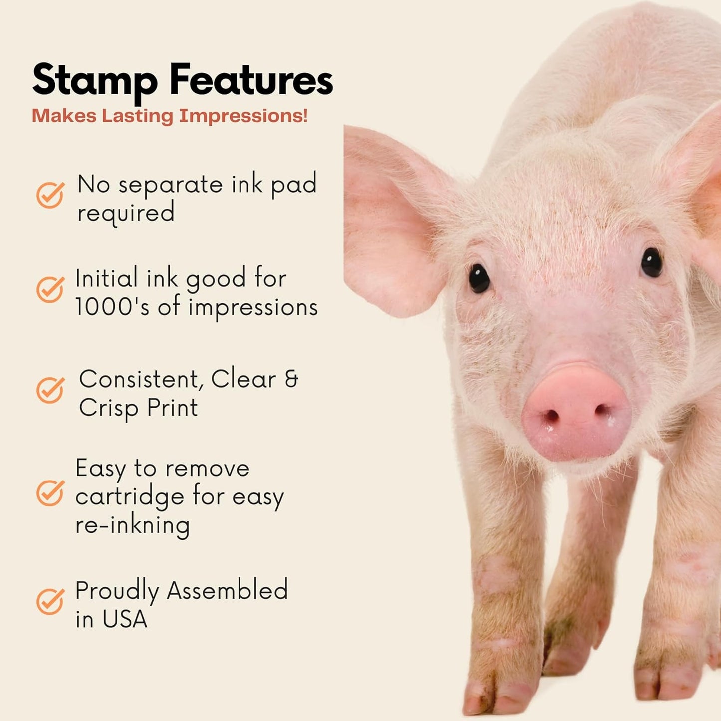 Farm Life and Country Living Return Address Stamp with Various Designs to Choose from (Tractor, Farm Animal, Chicken Barn)