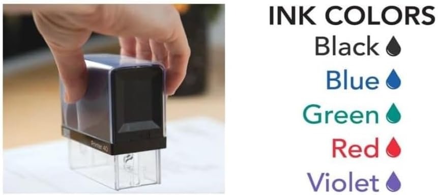 Custom Self-Inking Stamp (Various Sizes)