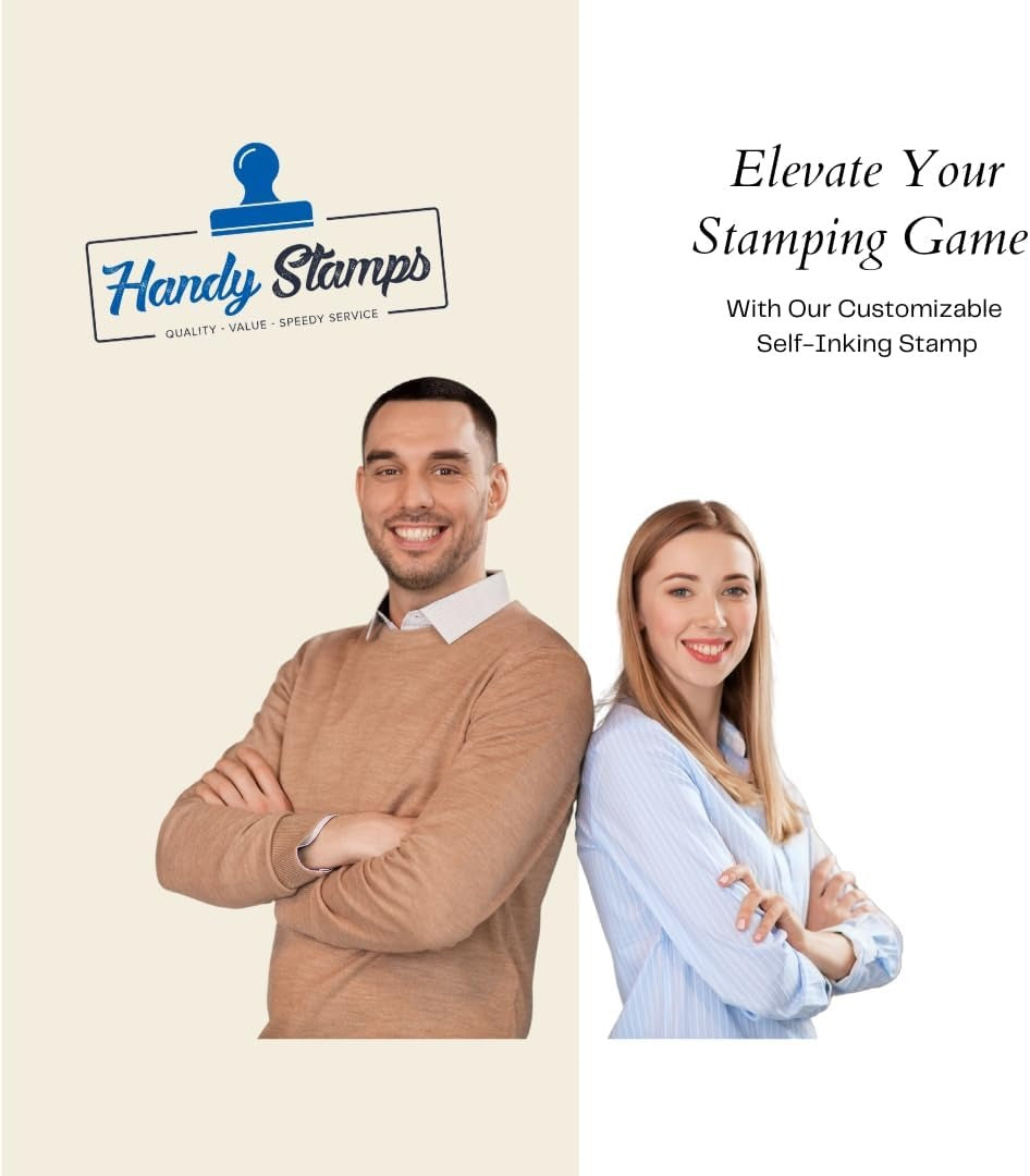 Home Baked by [Your Name] Personalized Stamp