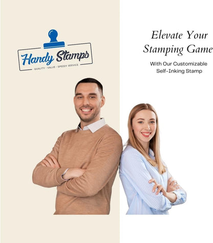 Home Baked by [Your Name] Personalized Stamp